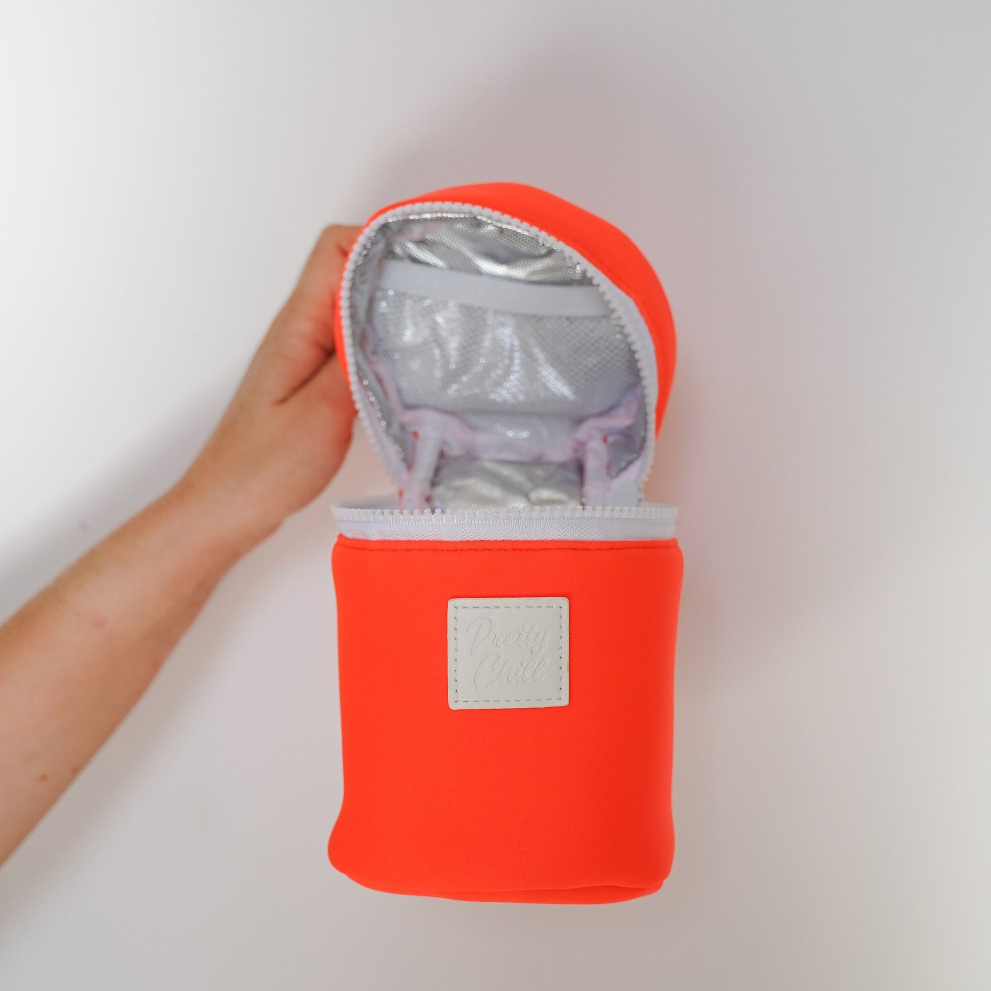 open bag showing the insulation 